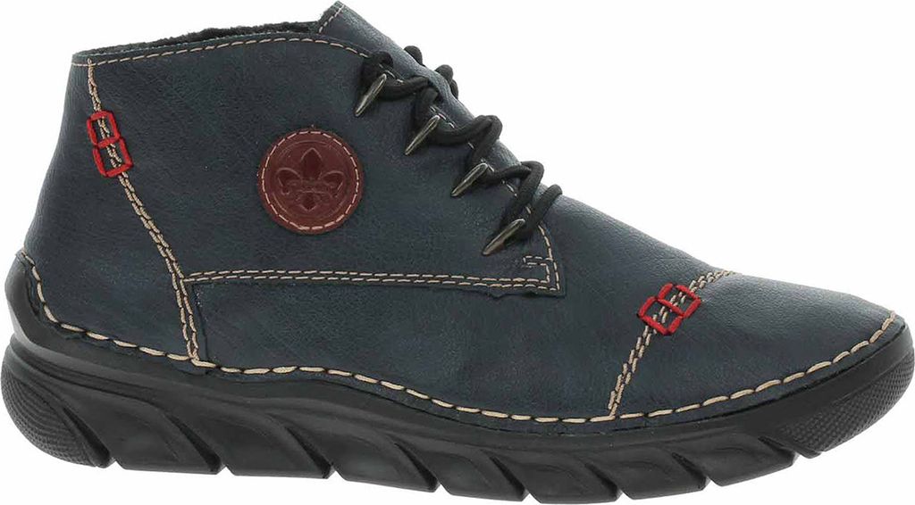 Rieker Schnürstiefel Blau Produktbild 