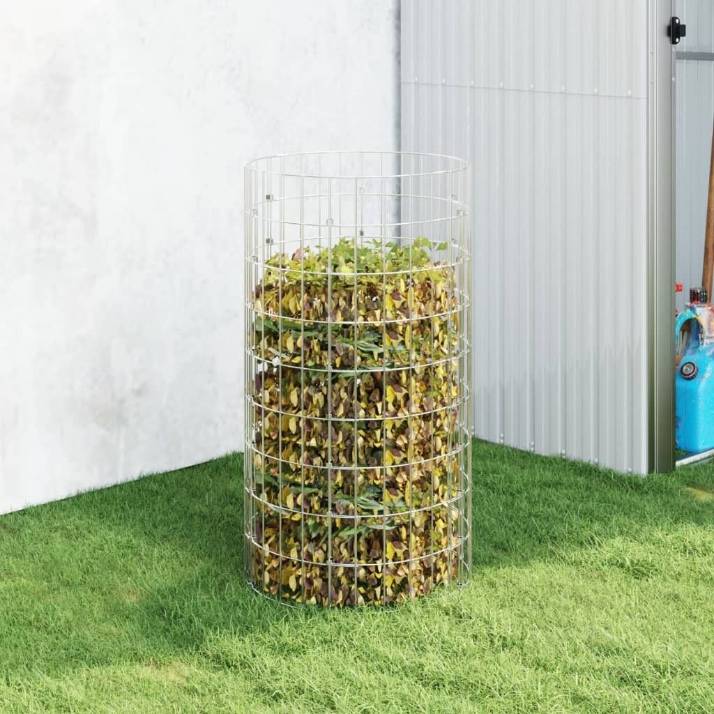 "im  " Gartenkomposter Ø50x100 cm Verzinkter Stahl - Produktbild 