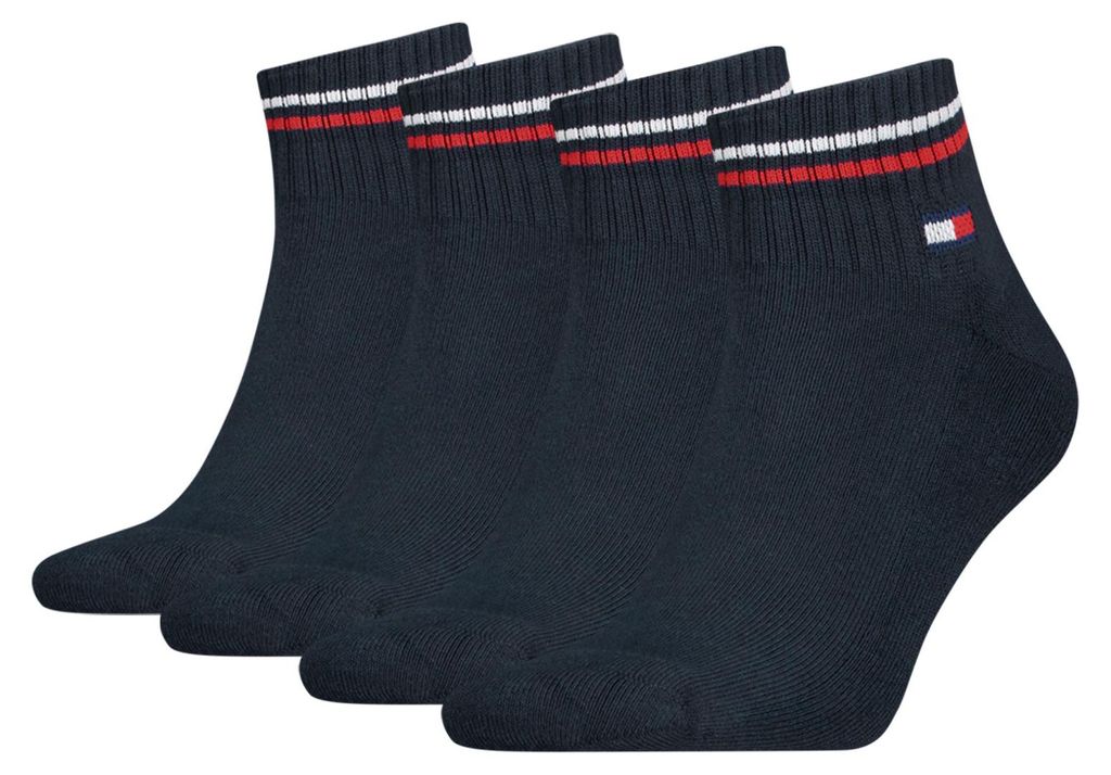 2 Paar Tommy Jeans Herren Quarter Iconic Socken Produktbild 