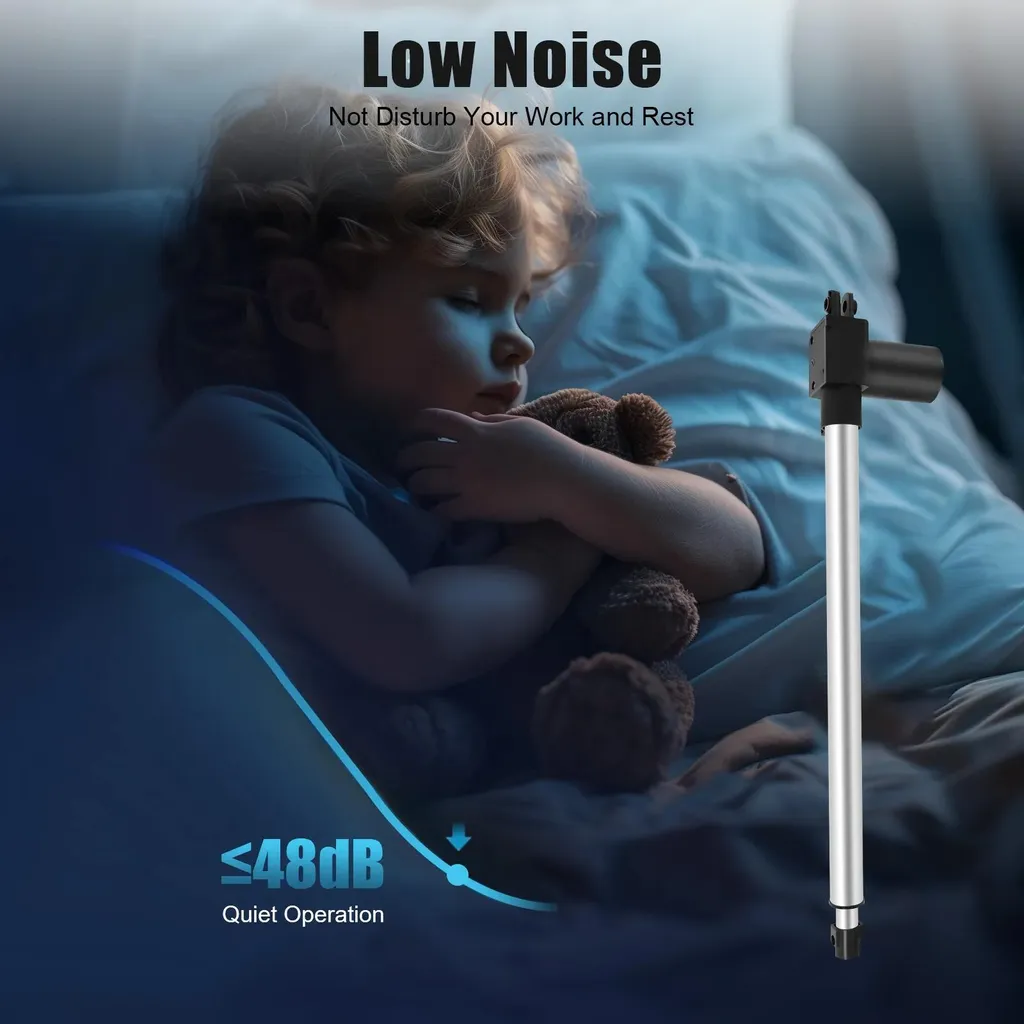 Azionamento Lineare Elettrico 12V 6000N 500mm - Fornitura Professionale - 9