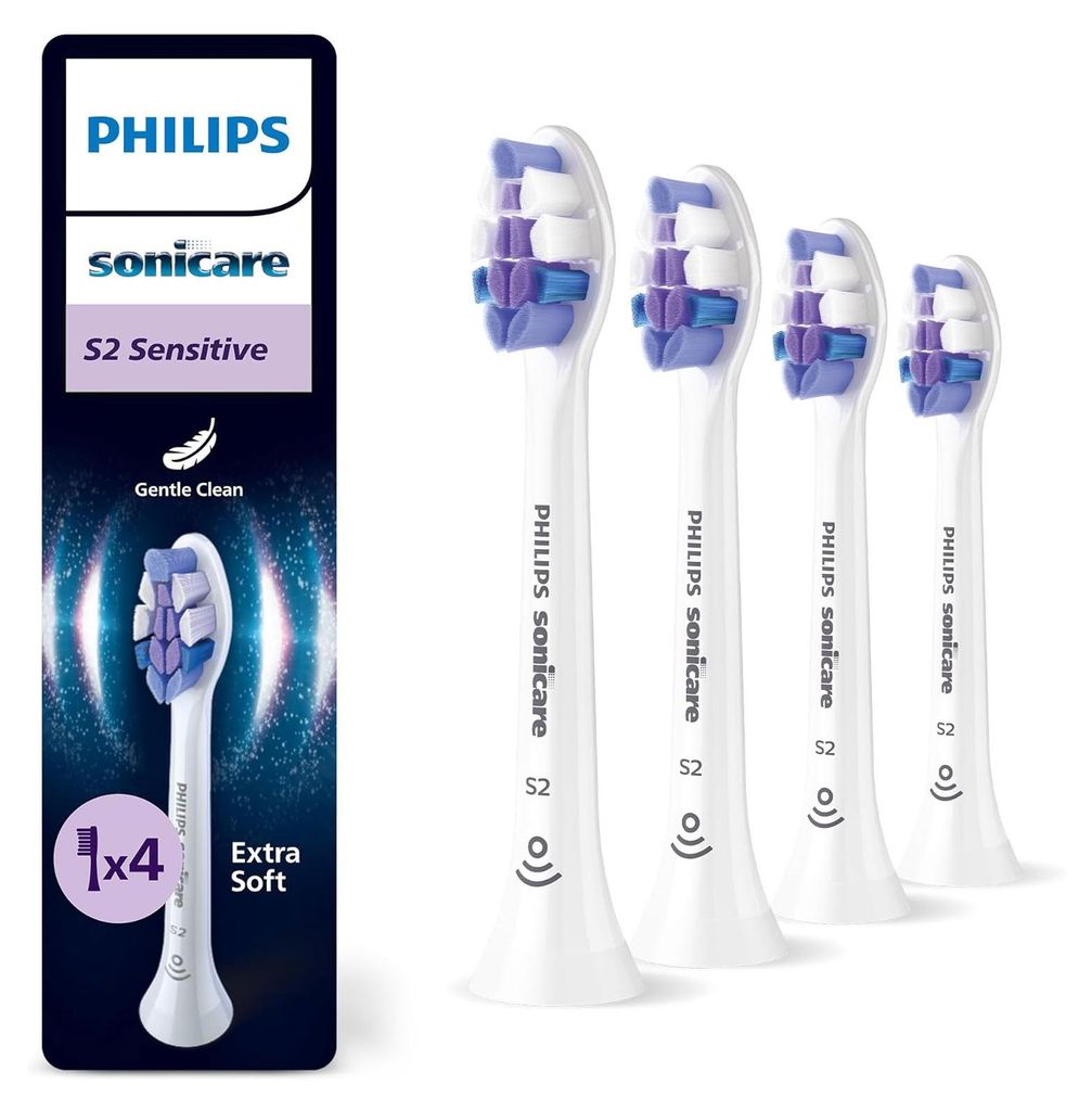 Philips Sensitive HX6054/87 Balení 4 ks hlavic kartáčku, 4 Obrázek produktu 