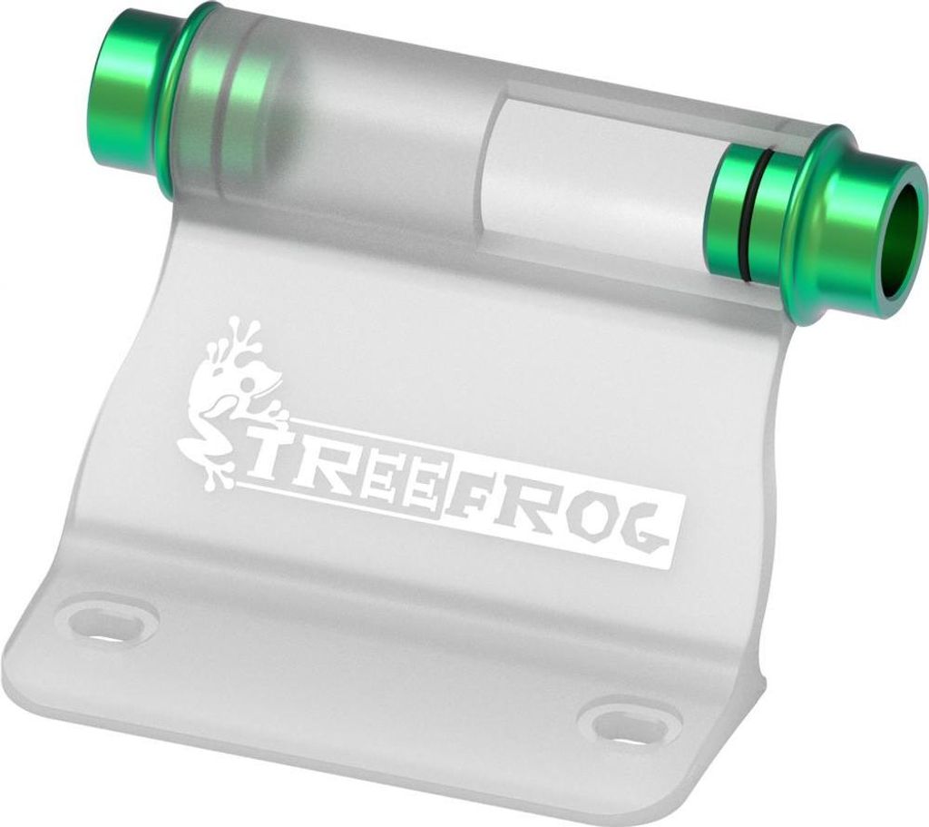 TreeFrog Achsadapter für Universal Fork Mount 15 x 110 mm Grün - sichere Gabe...