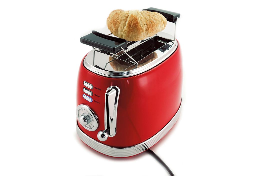 2-Scheiben Toaster Retro rot 21668 Toaster | Kaufland.de