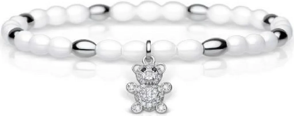 Bracelet BERING Arctic Glow Argent Brillant : Bijou Durable sans Nickel