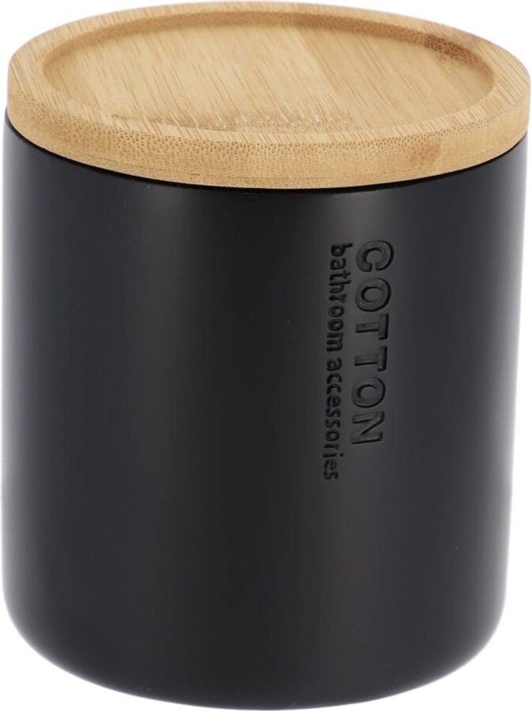 Tendance Kosmetik Aufbewahrungsbox schwarz Polyresin Bambus Produktbild 