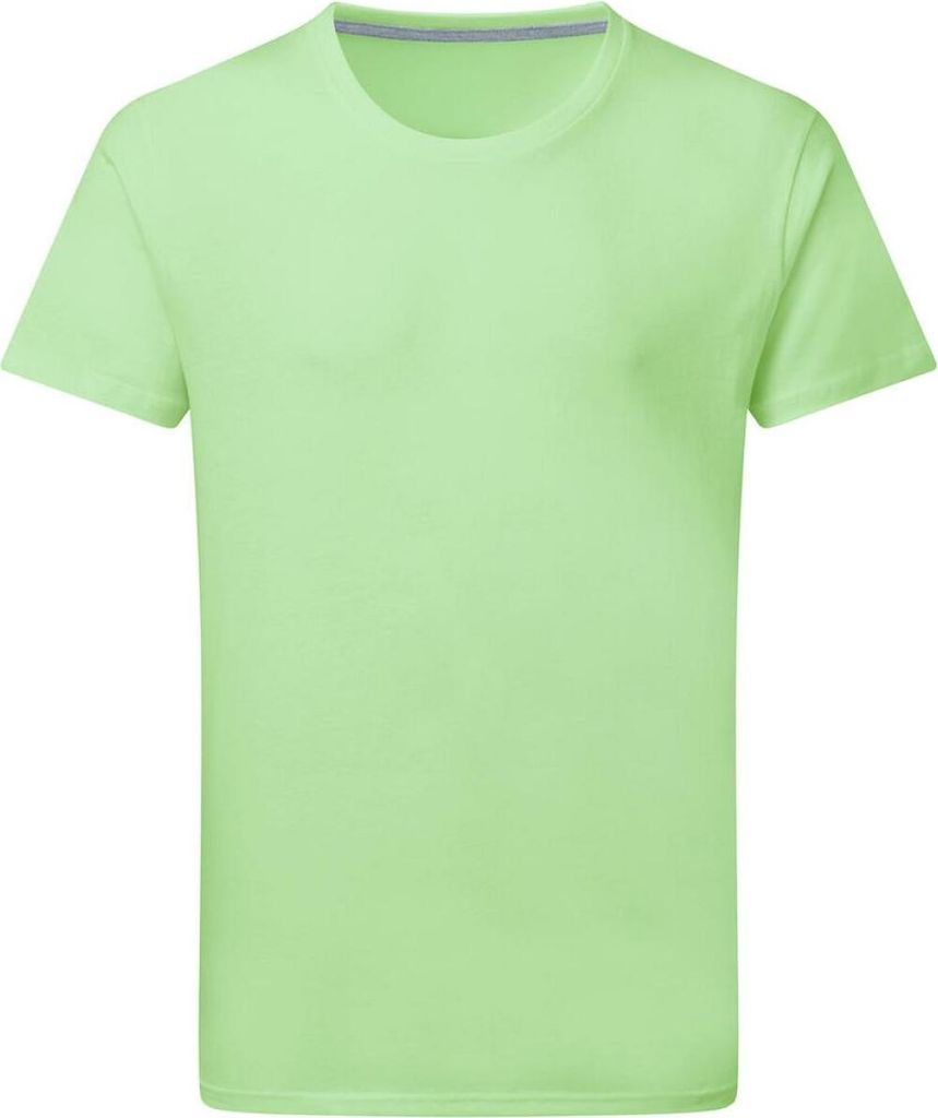 SG SGTee | Perfect Print Tagless Tee - Herren T-Shirt - Farbe: Neo Mint - Größe: 3XL