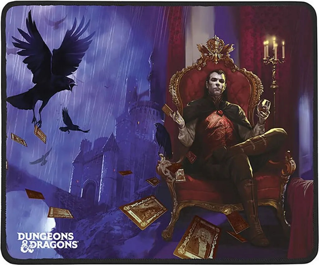 Tapis de souris Donjons et Dragons Strahd grand format pour PC de jeu