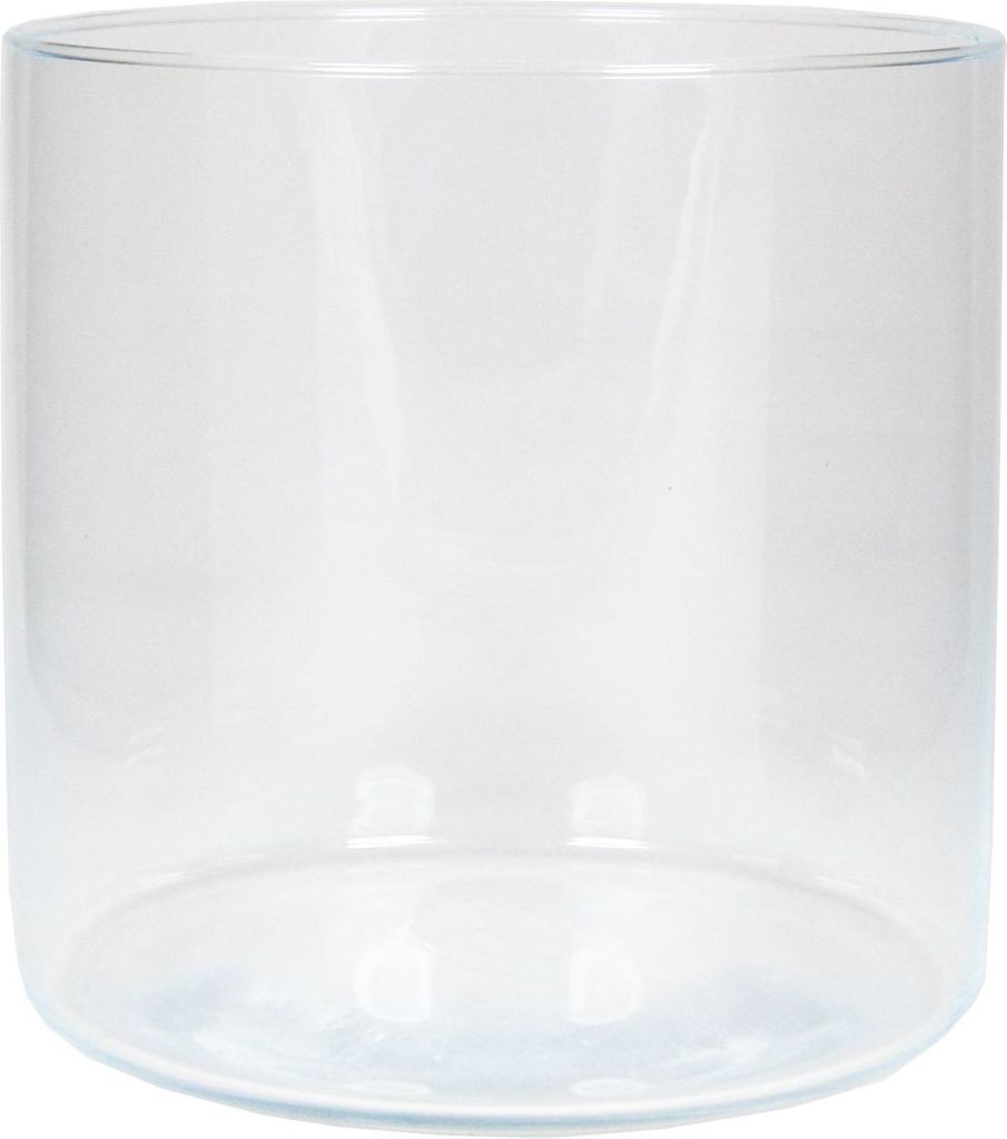 INNA-Glas Zylinder Blumenvase Sanny aus Glas, klar, 19 cm, Produktbild 