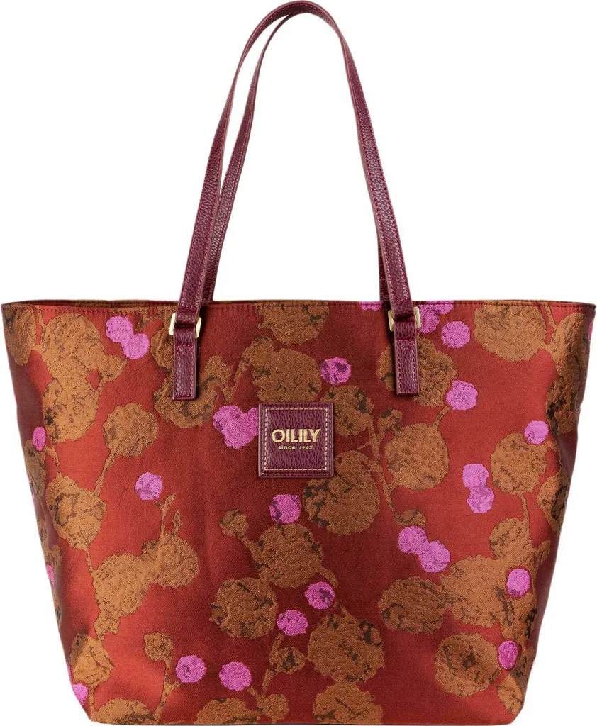 Sac de Cours et Travail Sia Shopper Oilily Marron pour Femme Active