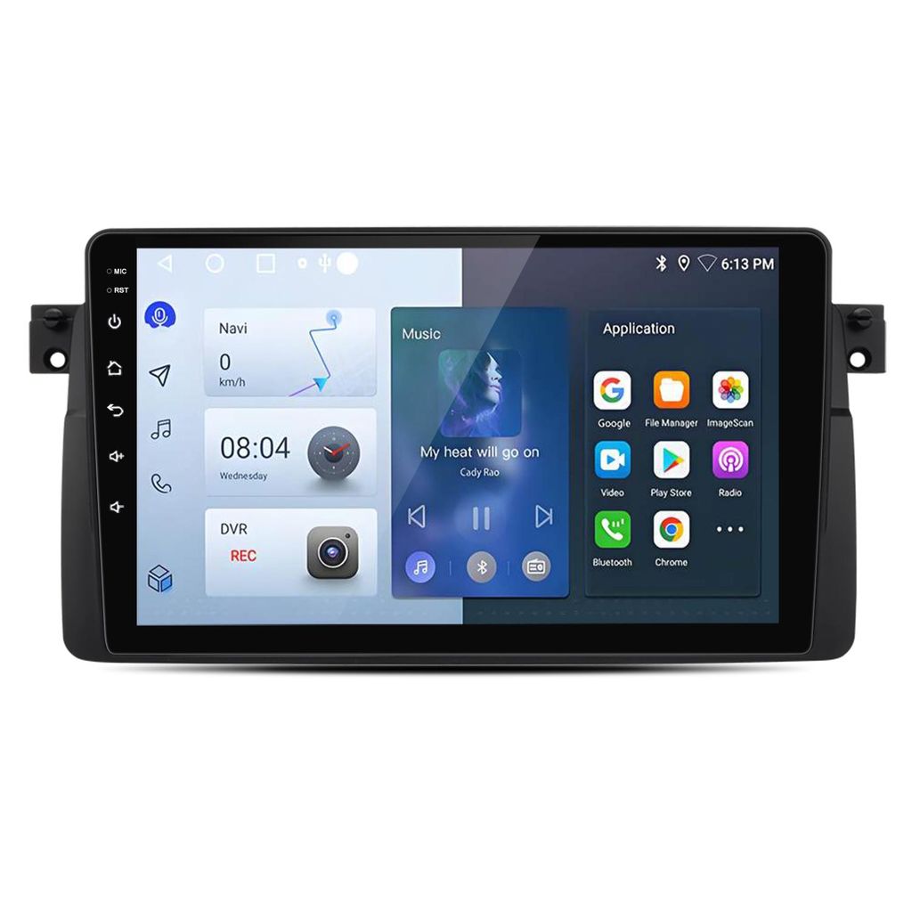 Android13 Autorádio carplay pre BMW radu 3 E46 1998-2006 Obrázok produktu 
