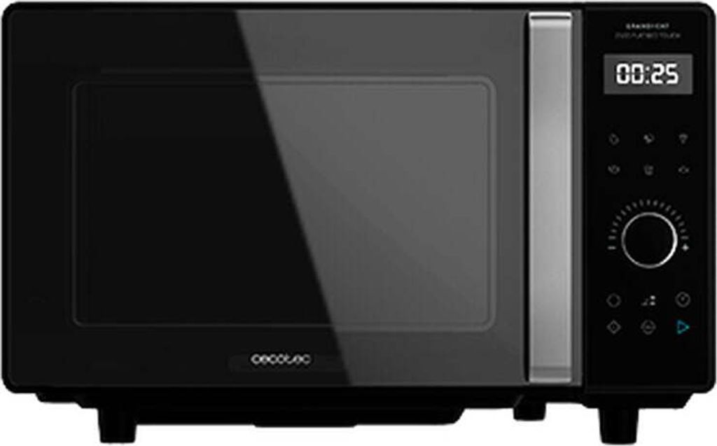 Cecotec Mikrowelle ohne Drehteller GrandHeat 2500 Flatbed Touch Black