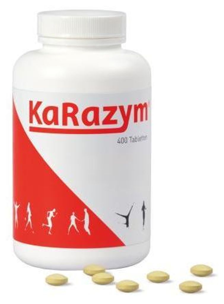 Karazym enterálne obalené tablety 400 ks Obrázok produktu 