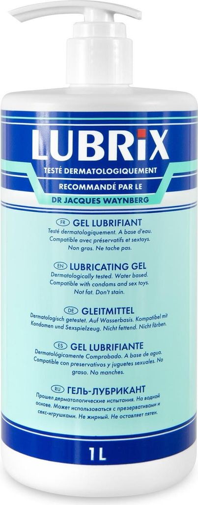 Gleitmittel Erdbeere Lubrix 1 L Produktbild 