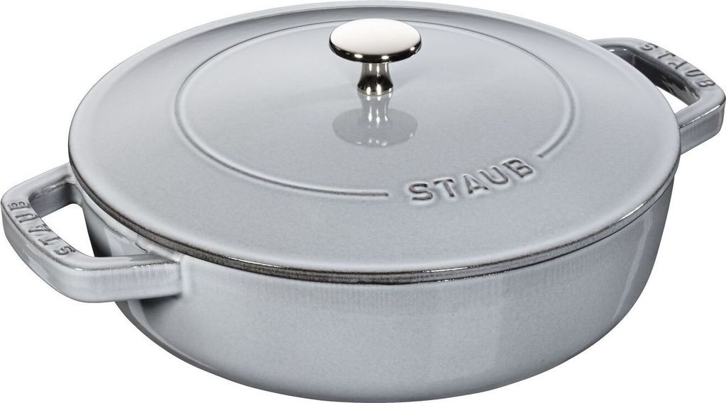 Staub Chistera Bräter 28cm Grau Produktbild 