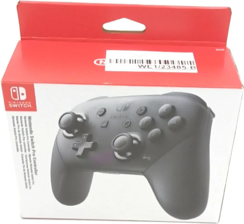 Manette Pro Nintendo Switch - Contrôleur sans Fil Noir Ergonomique - 24