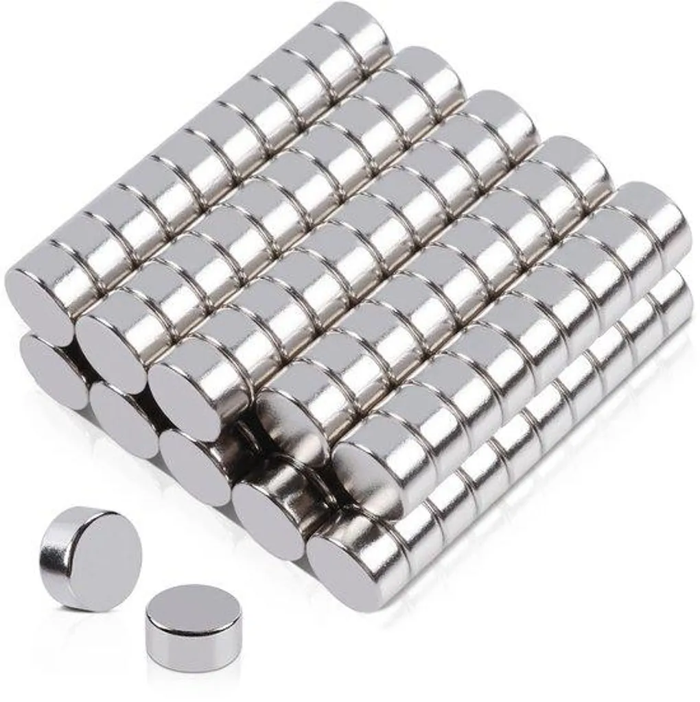 Aimants pour tableau magnétique et bricolage lot de 80 pièces 6x3 mm