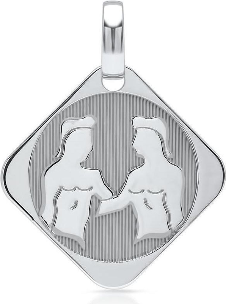 Sternzeichen Anhänger 925 Sterlingsilber - Zwillinge SP0414