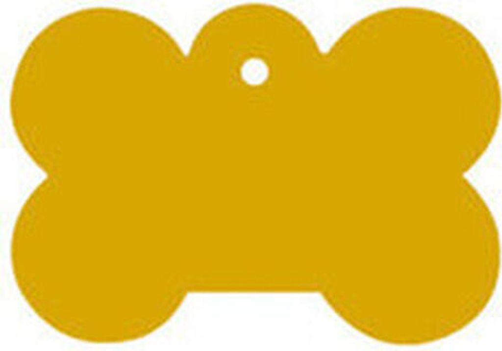 Identifikationsschild Imarc Bone Gelb Gold