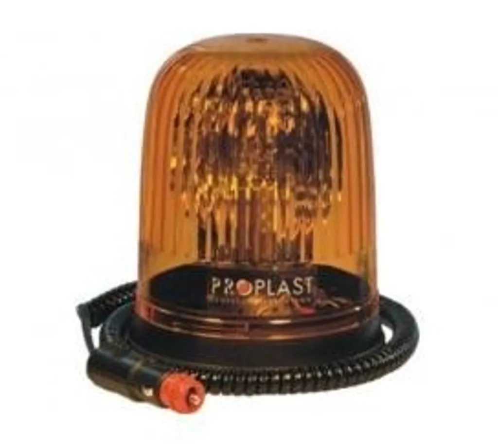 Gyrophare PROPLAST 40514201 LED Orange 144mm 178mm pour Camions