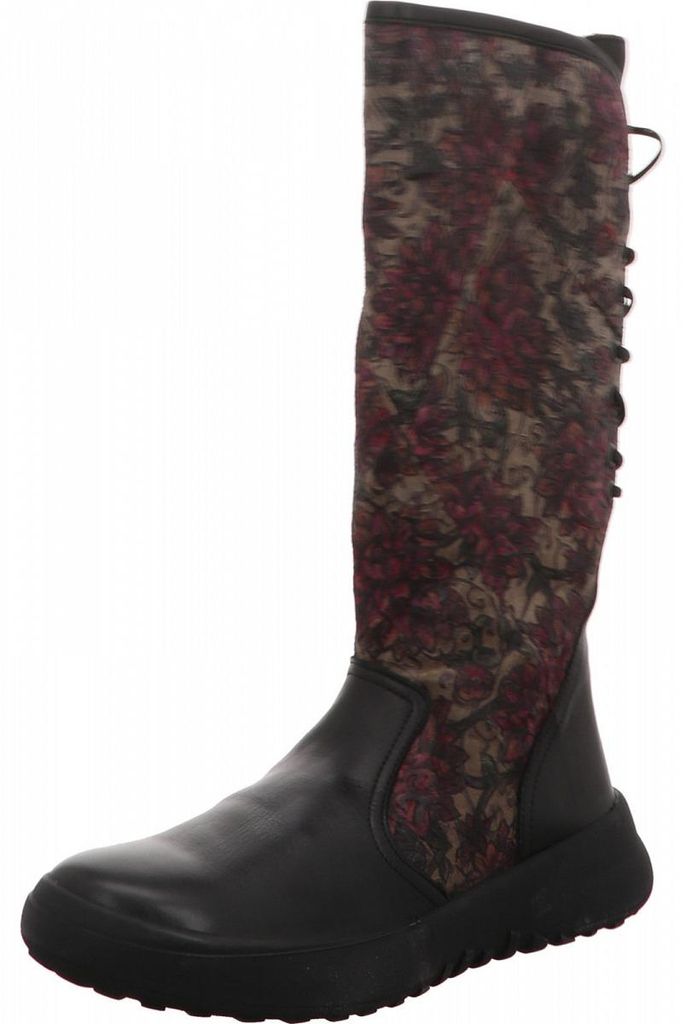 Think Schnür-,Zug-u.Schnallenstiefel in schwarz, Gr. 37