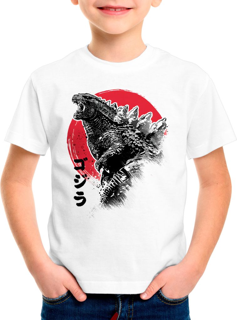 style3 Gojira Roar Kinder T-Shirt japan monster nipon tokio tokyo