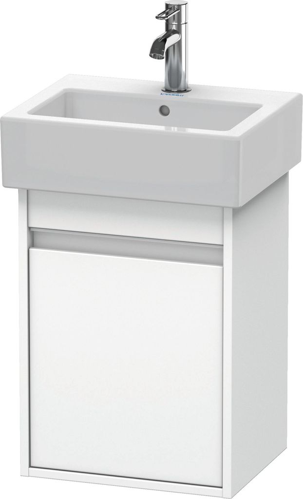 Duravit Waschtischunterbau KETHO 320 x 400 x 550 mm Anschlag links weiß matt