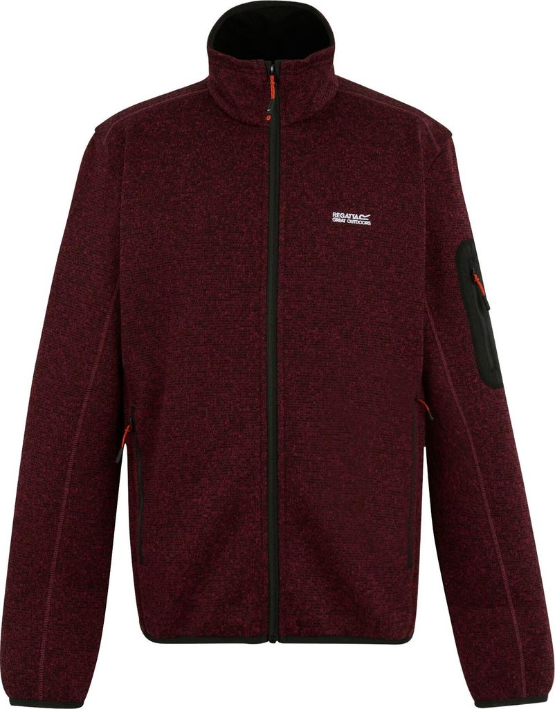 Regatta - "Newhill" Fleecejacke für Herren, Durchgehender Reißverschluss, meliert RG12182 (S) (Marine)