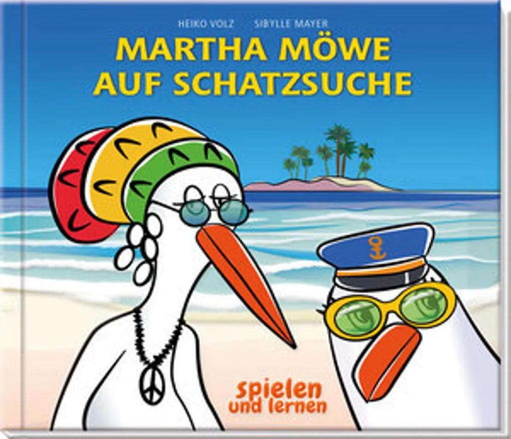 Album jeunesse Martha Mouette à la chasse au trésor pour les 3-7 ans