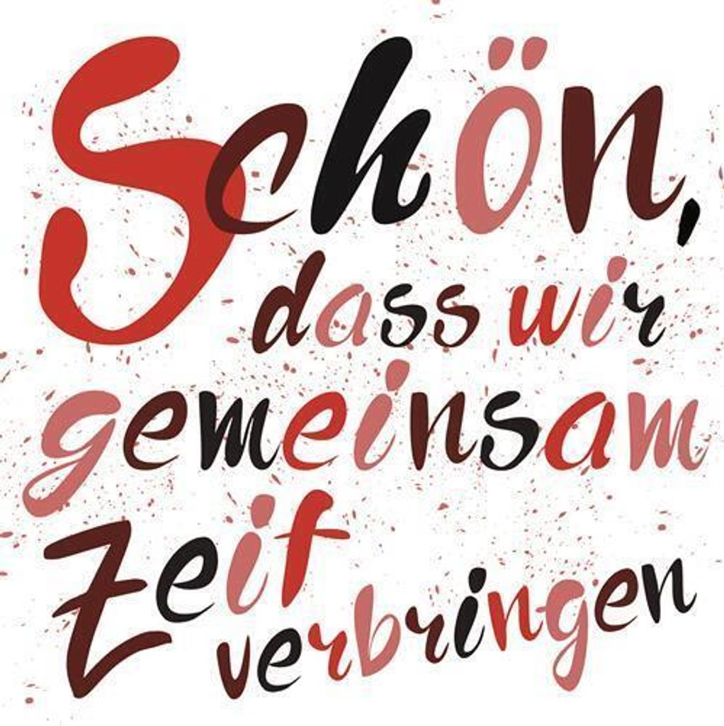 20 Servietten Gemeinsame Zeit red / black - rot / schwarz Produktbild 