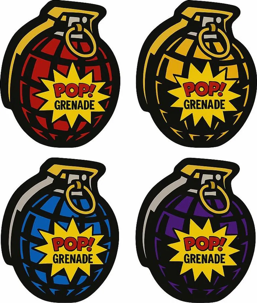 Petite Grenade Explosive Gonflable - 500 Pétards à Activation Rapide