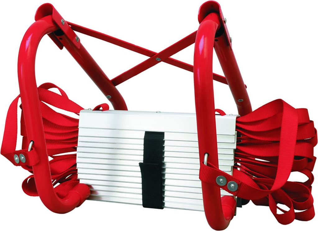 SMARTWARES Rettungsleiter 10.015.18, 4,5 m, 450 kg belastbar