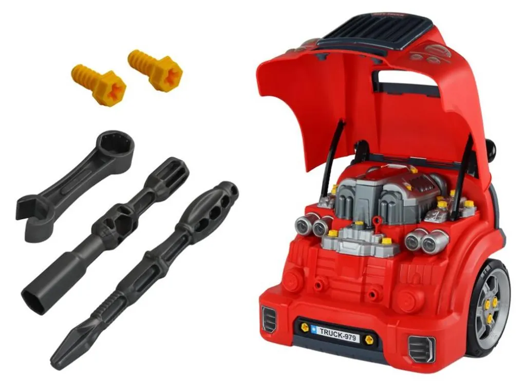 Moteur de camion à déclasser rouge haute performance type industriel - 3