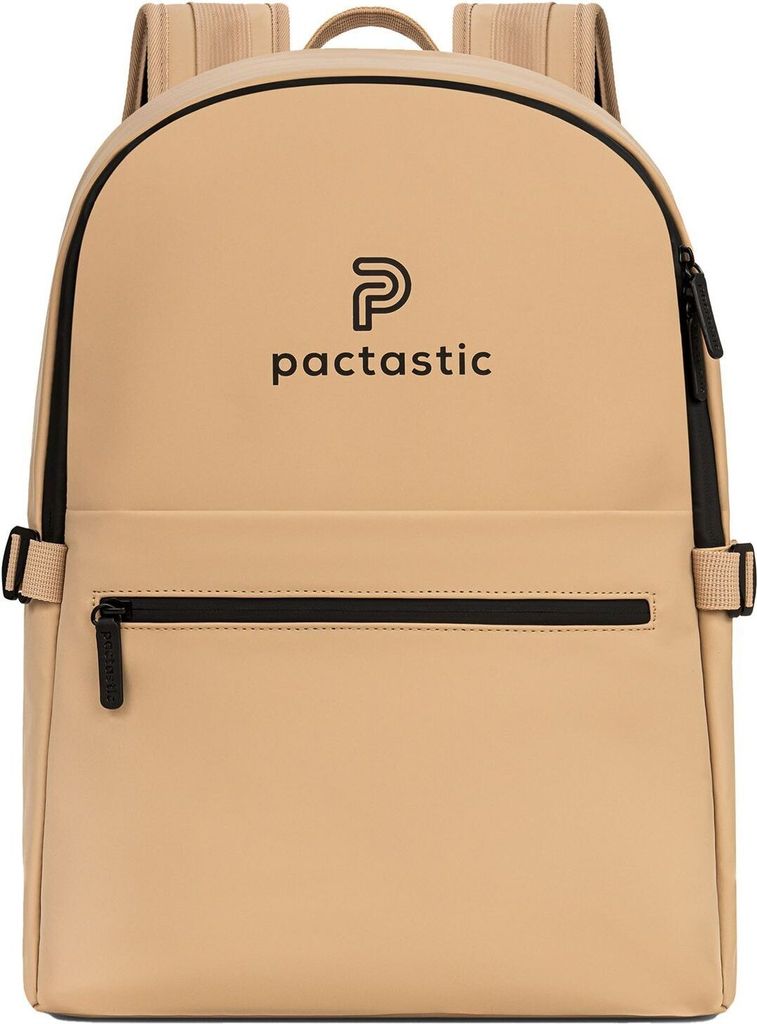 Pactastic Tagesrucksack Rucksack mit Laptopfach Urban Collection Round Top Backpack 44 cm 20L Beige