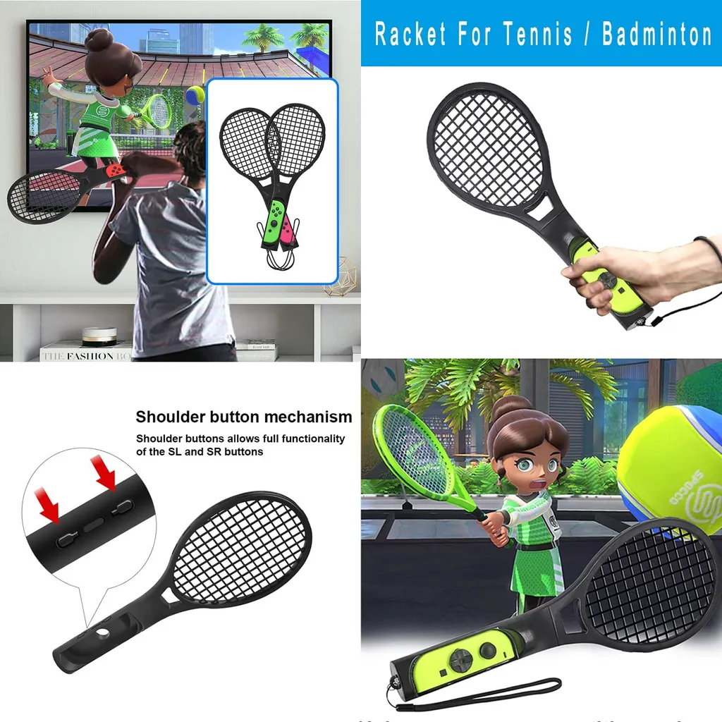 INF Pack Accessoires Nintendo Switch Sport 12 en 1 Multicolore Complet - 7