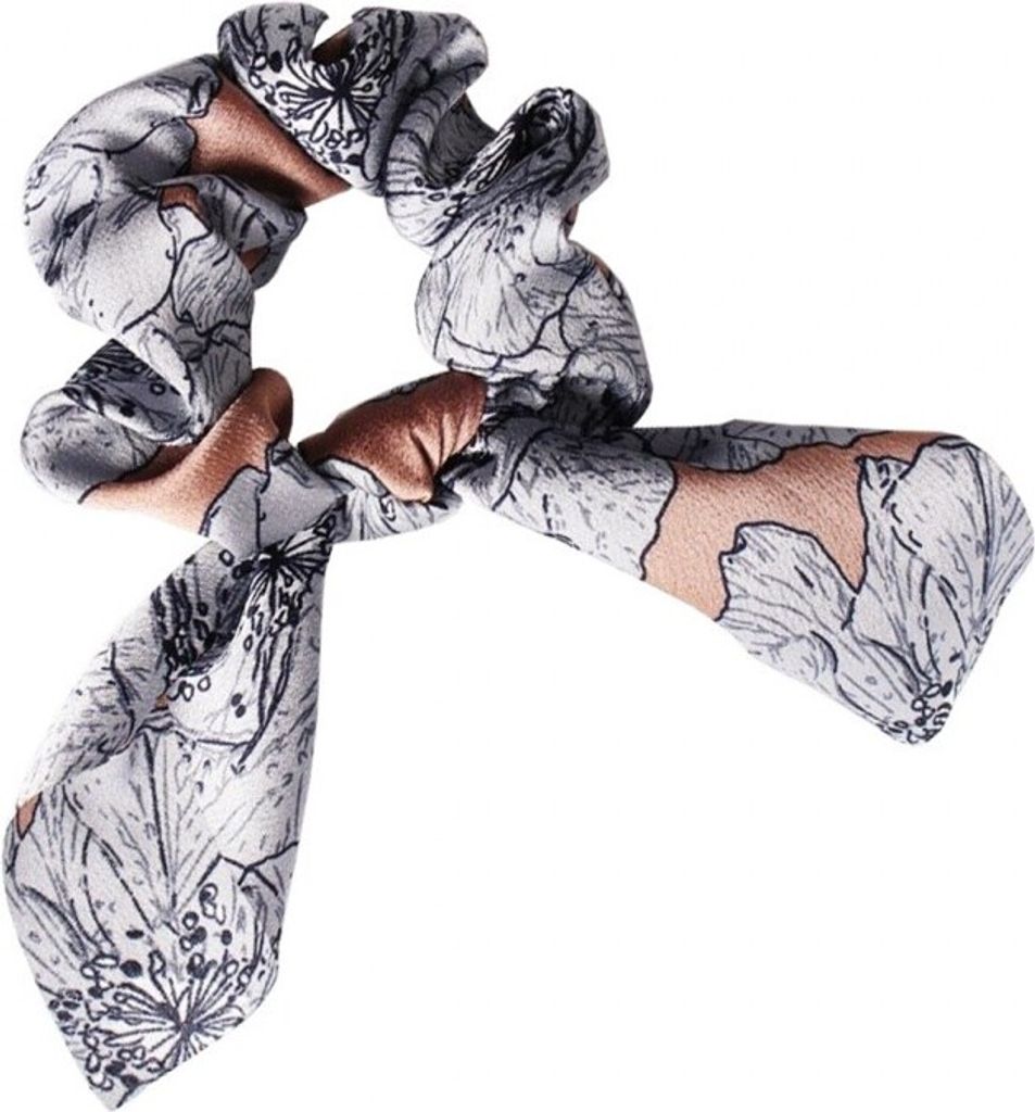 Haargummi-Schal PIN UP GUM76, Durchmesser des Gummibandes 10 cm, unknotbar