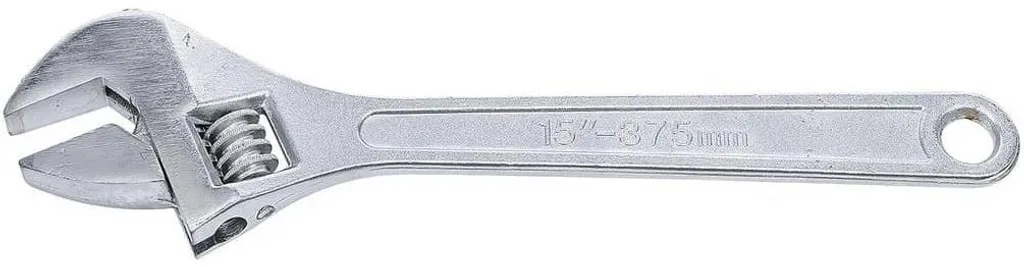 Clé à molette universelle 375 mm D-Work pour serrage agricole et BTP