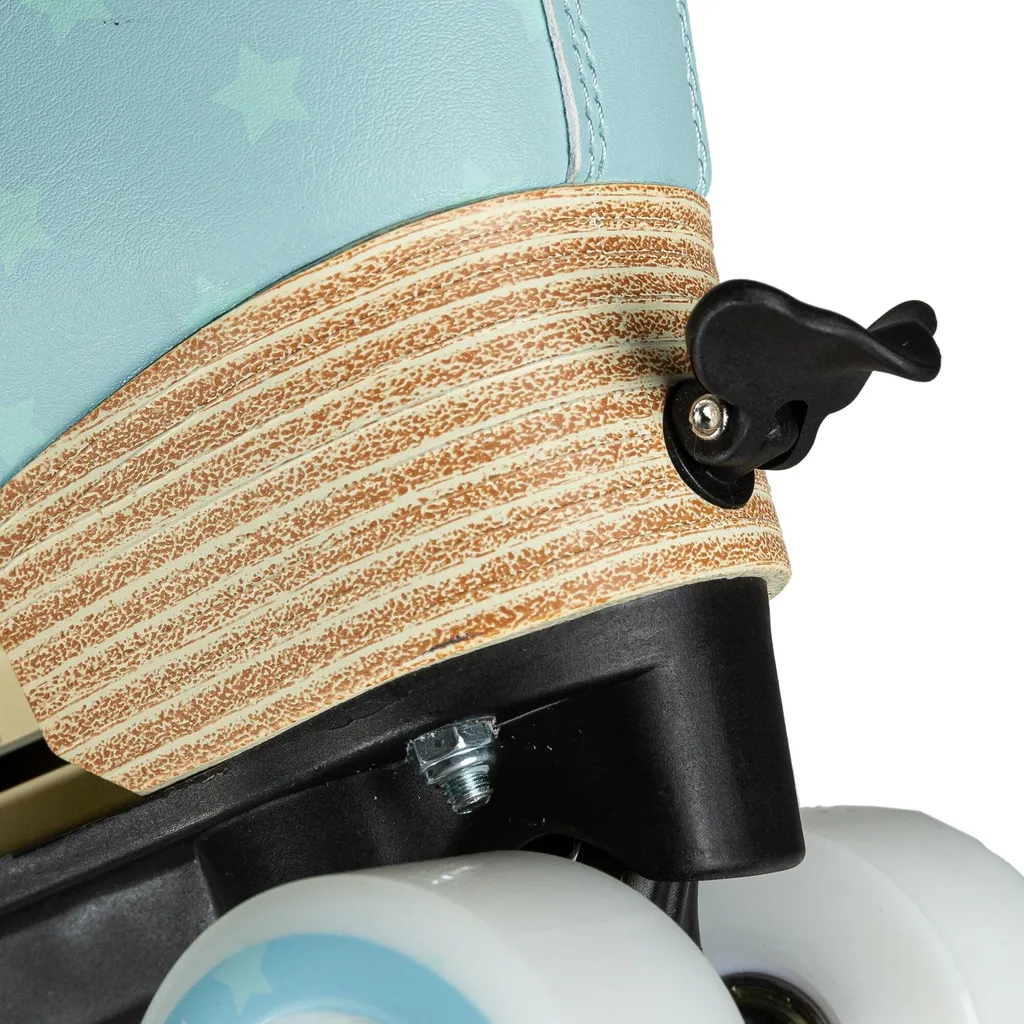 Rollers Quad Playlife Classic Bleu Ciel avec Pointure Ajustable 39 à 42 - 10