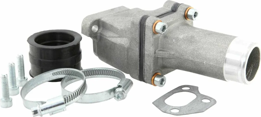 Pipe d'admission à clapets Polini pour Piaggio Ape 50 et Carburateur PWK