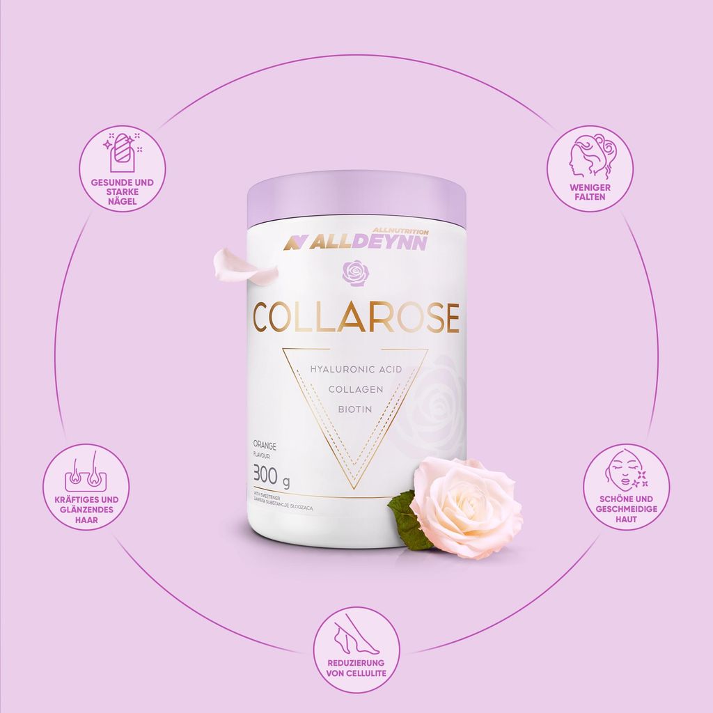 ALLDEYNN COLLAROSE 300g Mango-Passionsfrucht Kollagen Collagen Haut Haare Hyaluronsäure
