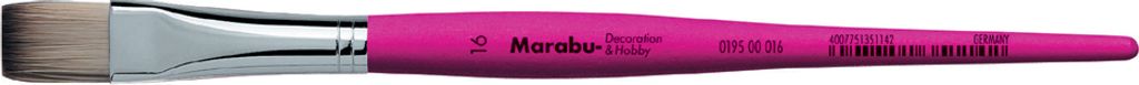 Marabu Synthetikhaarpinsel Decoration & Hobby flach Größe 24