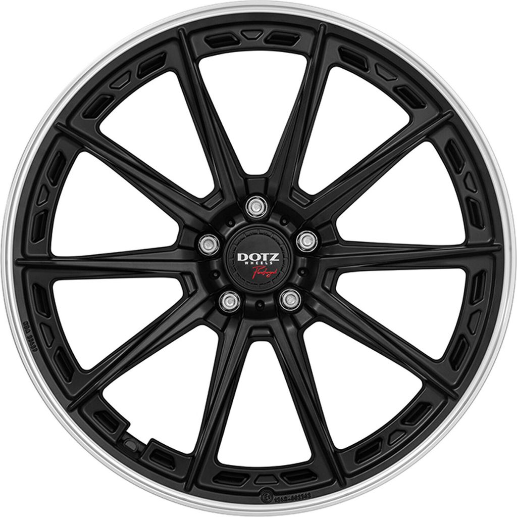 4x DOTZ Felge Sonoma dark 8x19 ET40 5x112 OSO9L8KL40E kompatibel mit Audi A4/S4 A4/S4/RS4 Avant A6 Allroad A6 Allroad (C8) A6/S6 A6/S6 (C8) A6/S6/R...