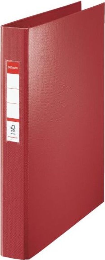 Esselte - Ringkarte Vivida bordeaux, 2 Ringe