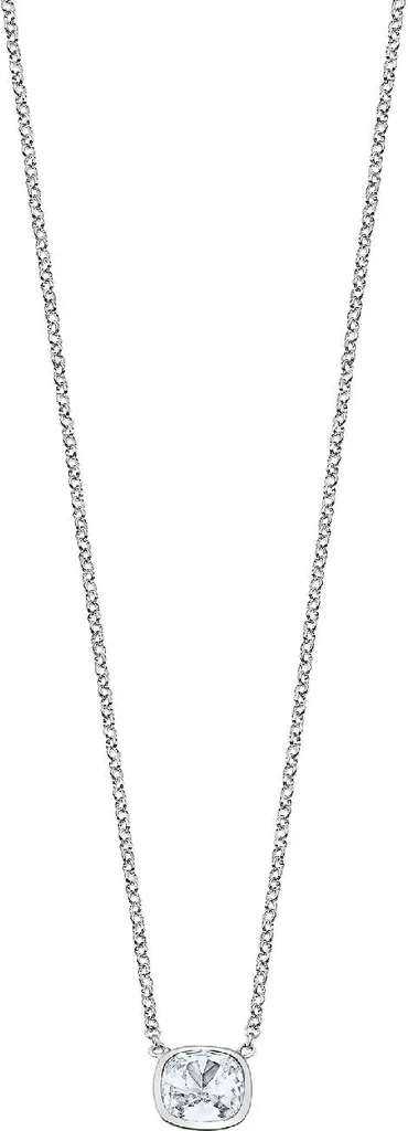 Collier Argent Inoxydable Lotus Silver LP2002-1/1 : Bijou Anti-Ternes