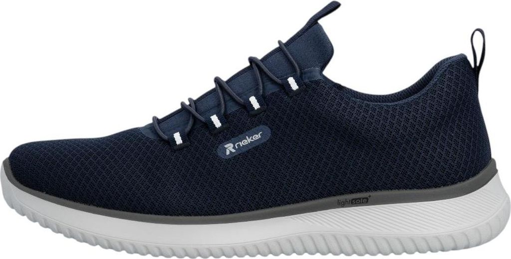 Rieker Slipper - Blau Textil : 40 : Normal Größe: 40 Weite: Normal