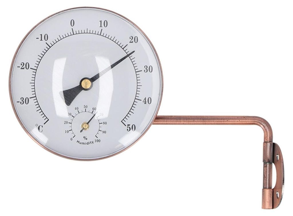 Thermomètre d'extérieur Thermomètre de terrasse en métal Image du produit 