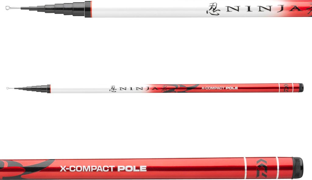 Daiwa Ninja X-Compact Pole 6m Angelrute Stipprute