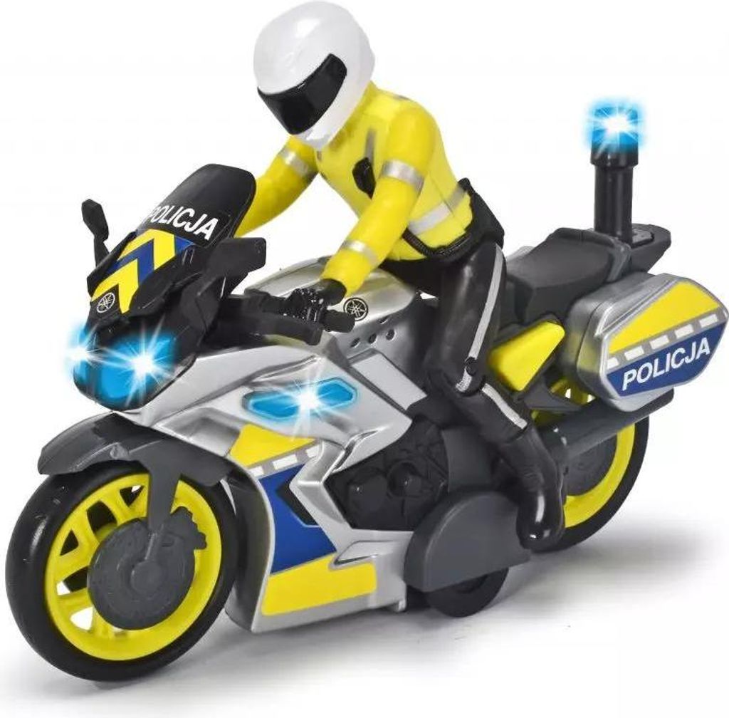 Dickie Sos Motocykl Policyjny 17Cm 371-2018 Zdjęcie produktu 