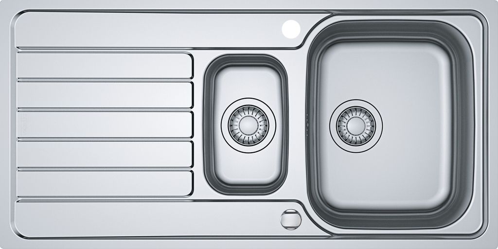 FRANKE Spüle SPARK SKX 651 mit 1,5 Becken und Abtropfschale Produktbild 