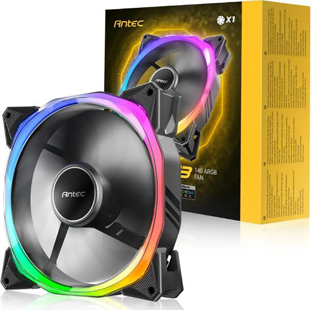 Boîtier Antec avec Panneau Latéral Isolé et Flux d'Air Optimisé