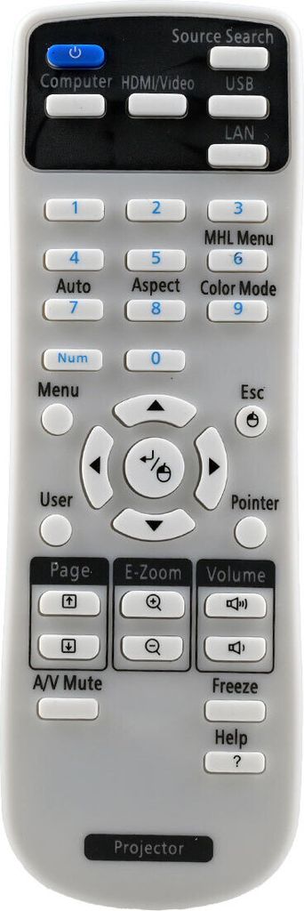 azurano Fernbedienung für EPSON 1599176, 159917600, Produktbild 